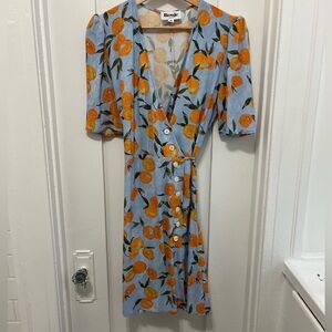 Rouje Gabinette dress orange